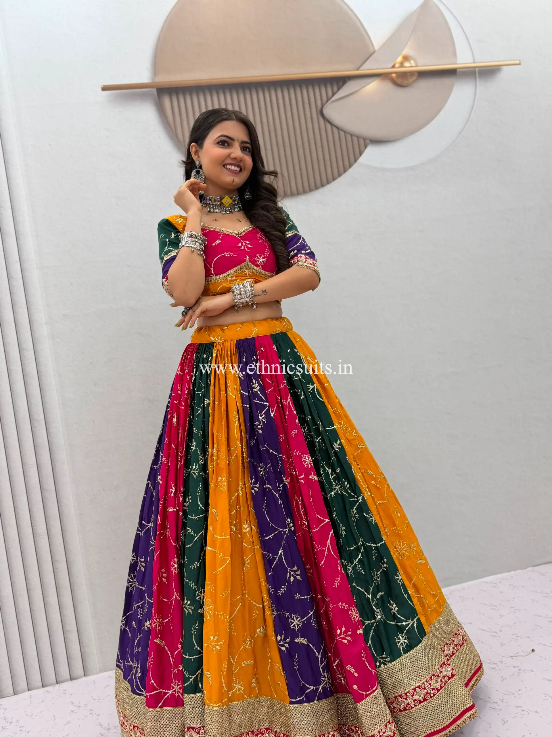 Trending Multi Color Chaniya Choli Readymade