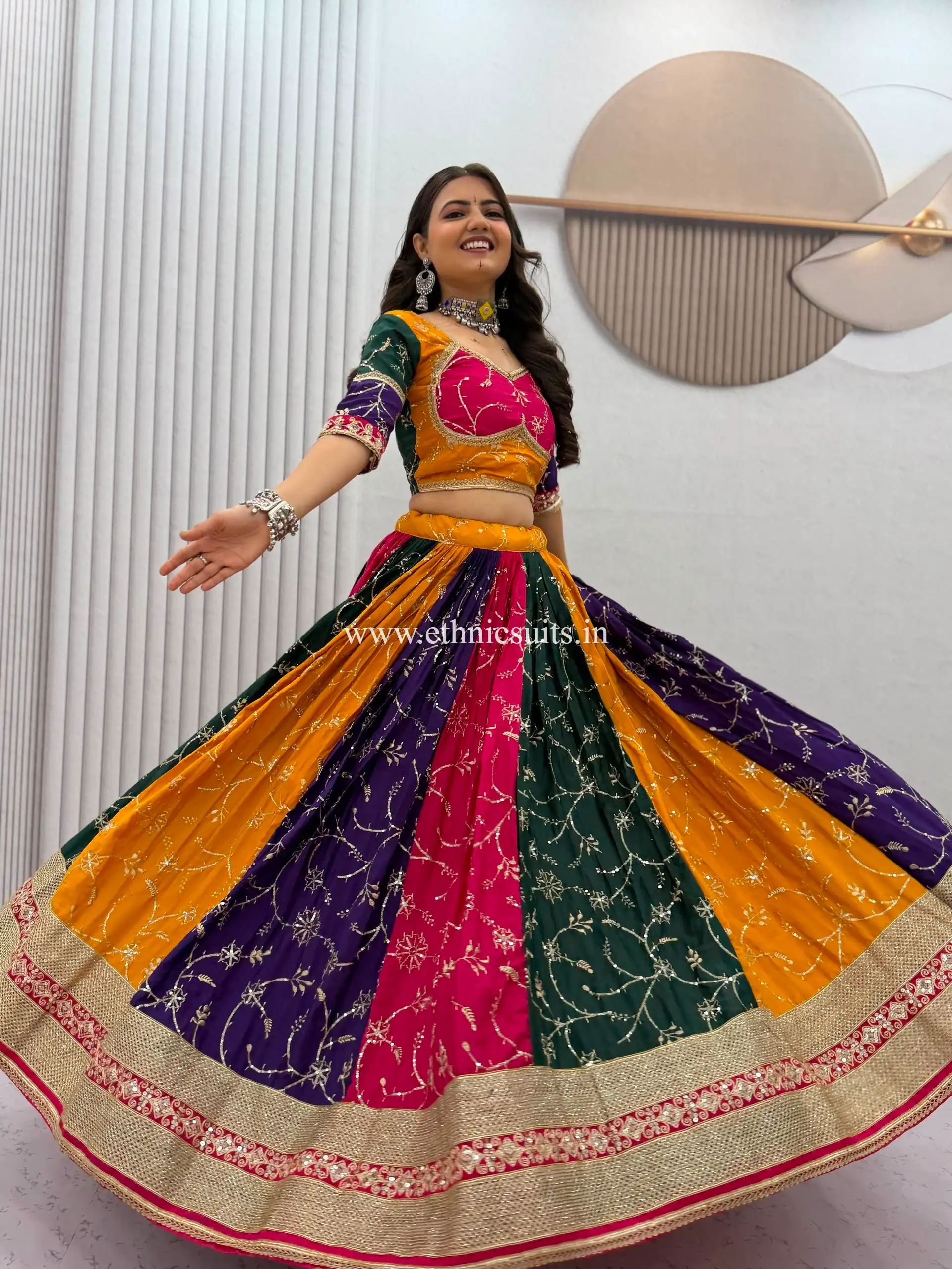 Trending Multi Color Chaniya Choli Readymade
