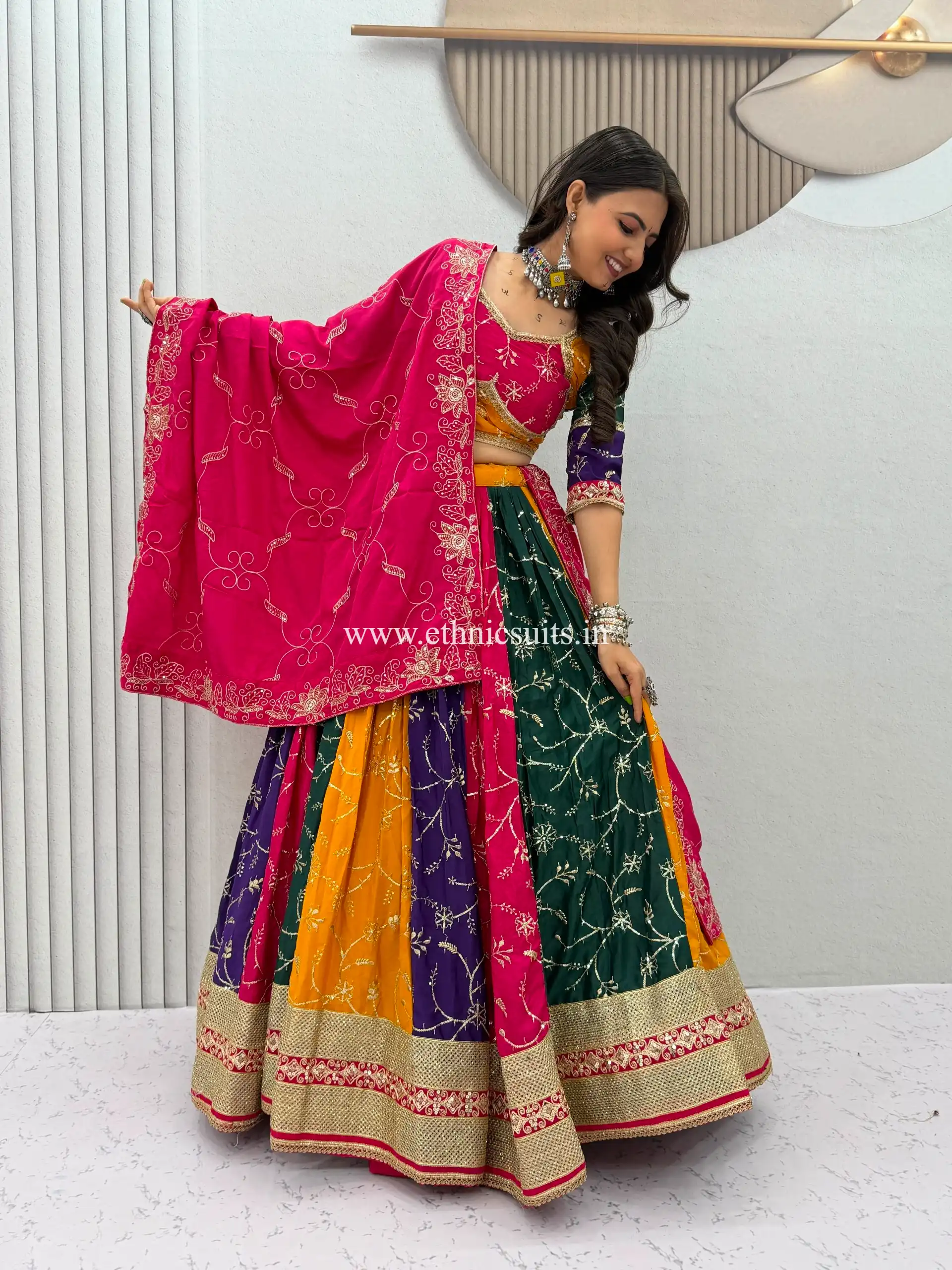 Trending Multi Color Chaniya Choli Readymade