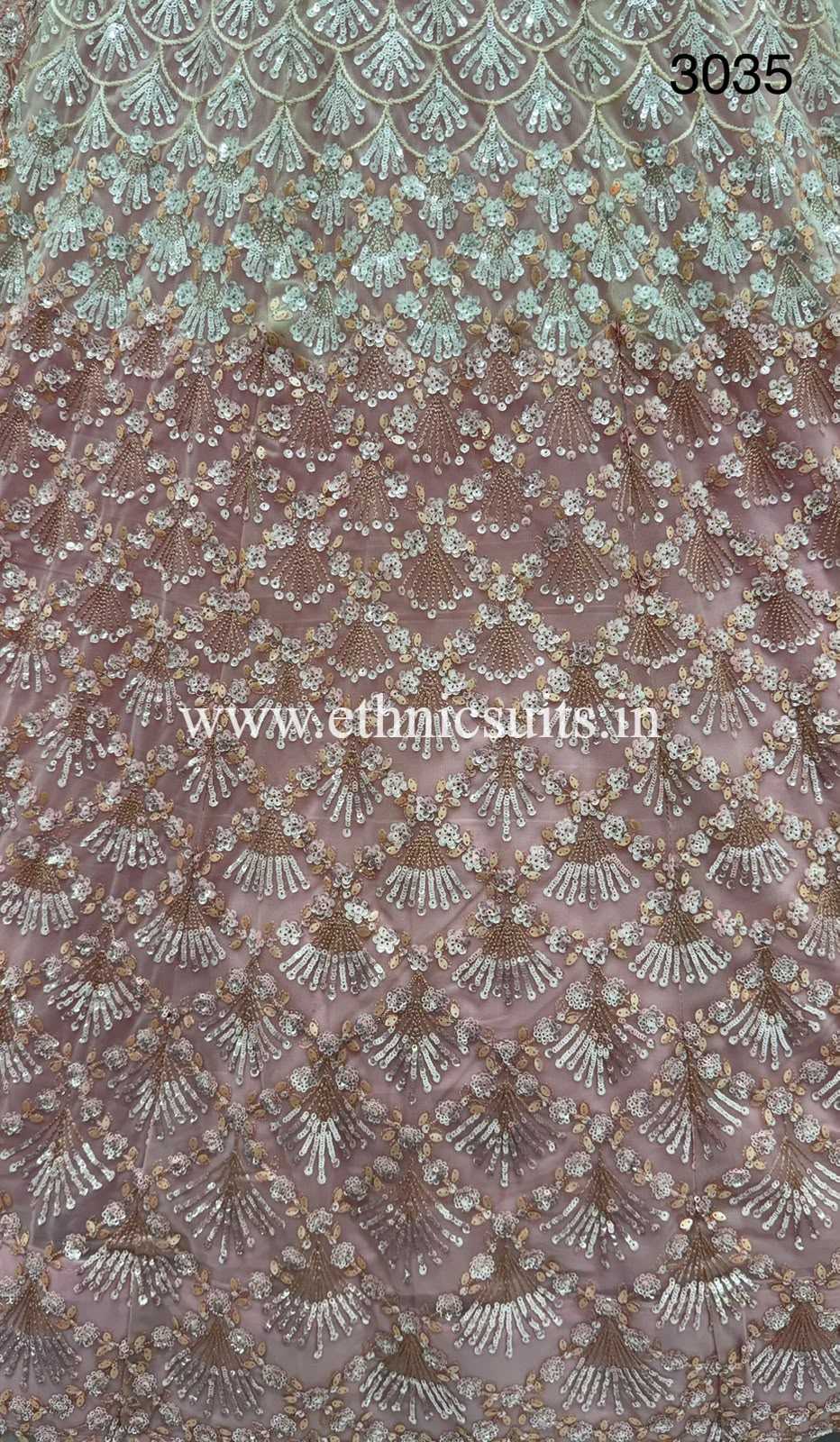 Baby Pink Bridal Net Bridesmaid Lehenga Choli