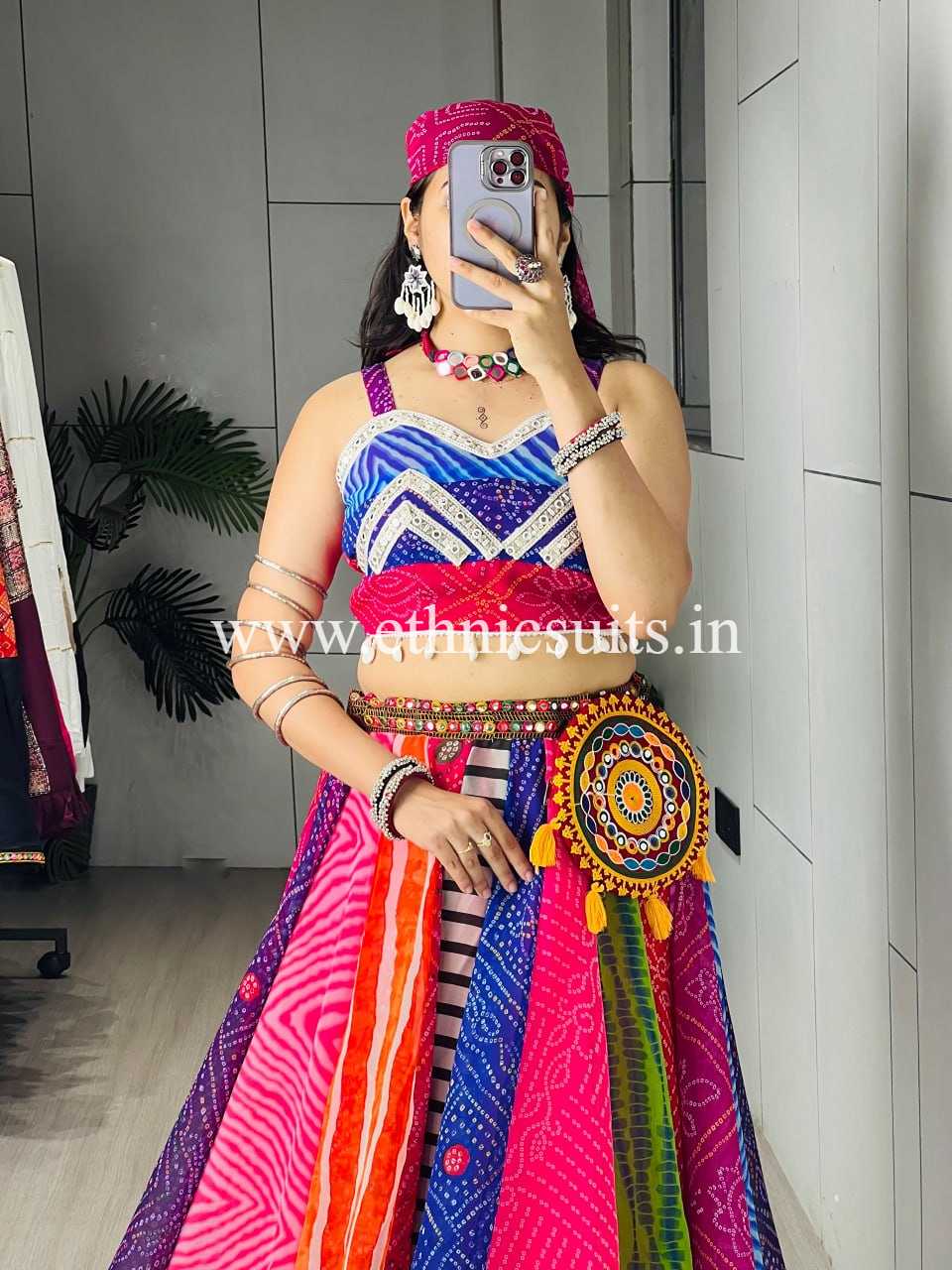 Multi Color Readymade Chaniya Choli for Navratri
