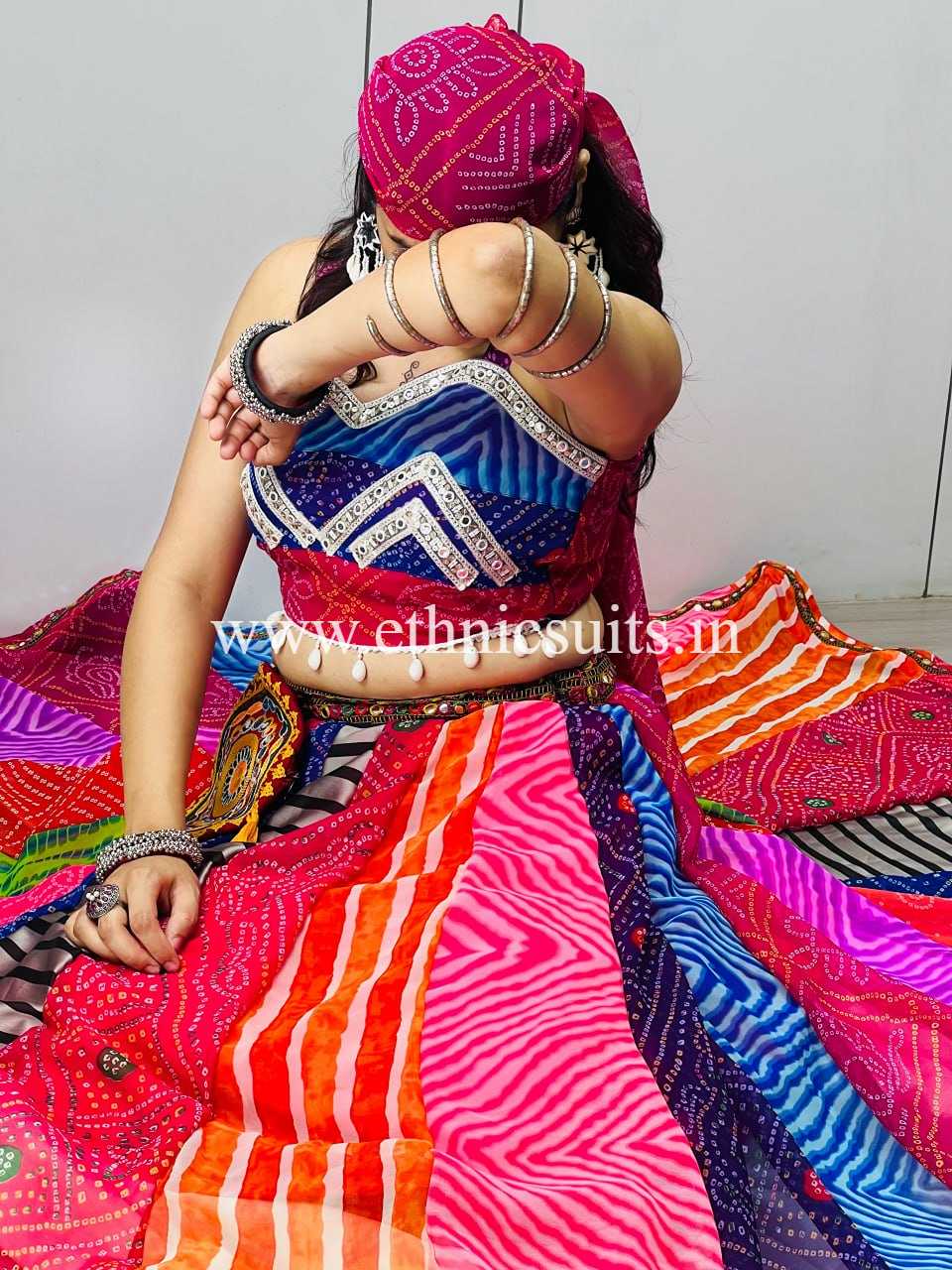Multi Color Readymade Chaniya Choli for Navratri