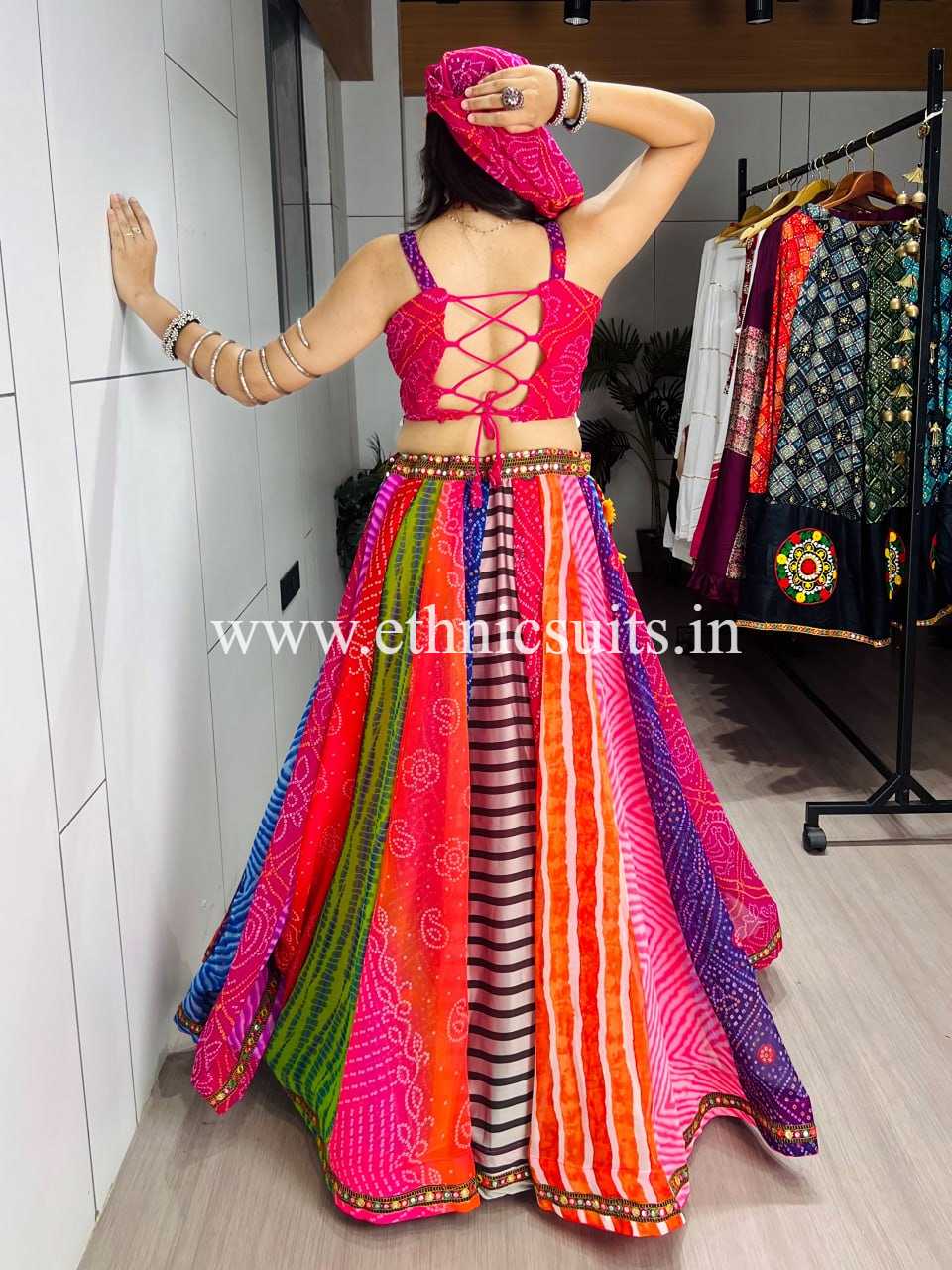 Multi Color Readymade Chaniya Choli for Navratri