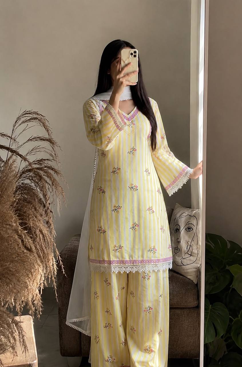 Pastel Color Viral farshi Salwar Suit