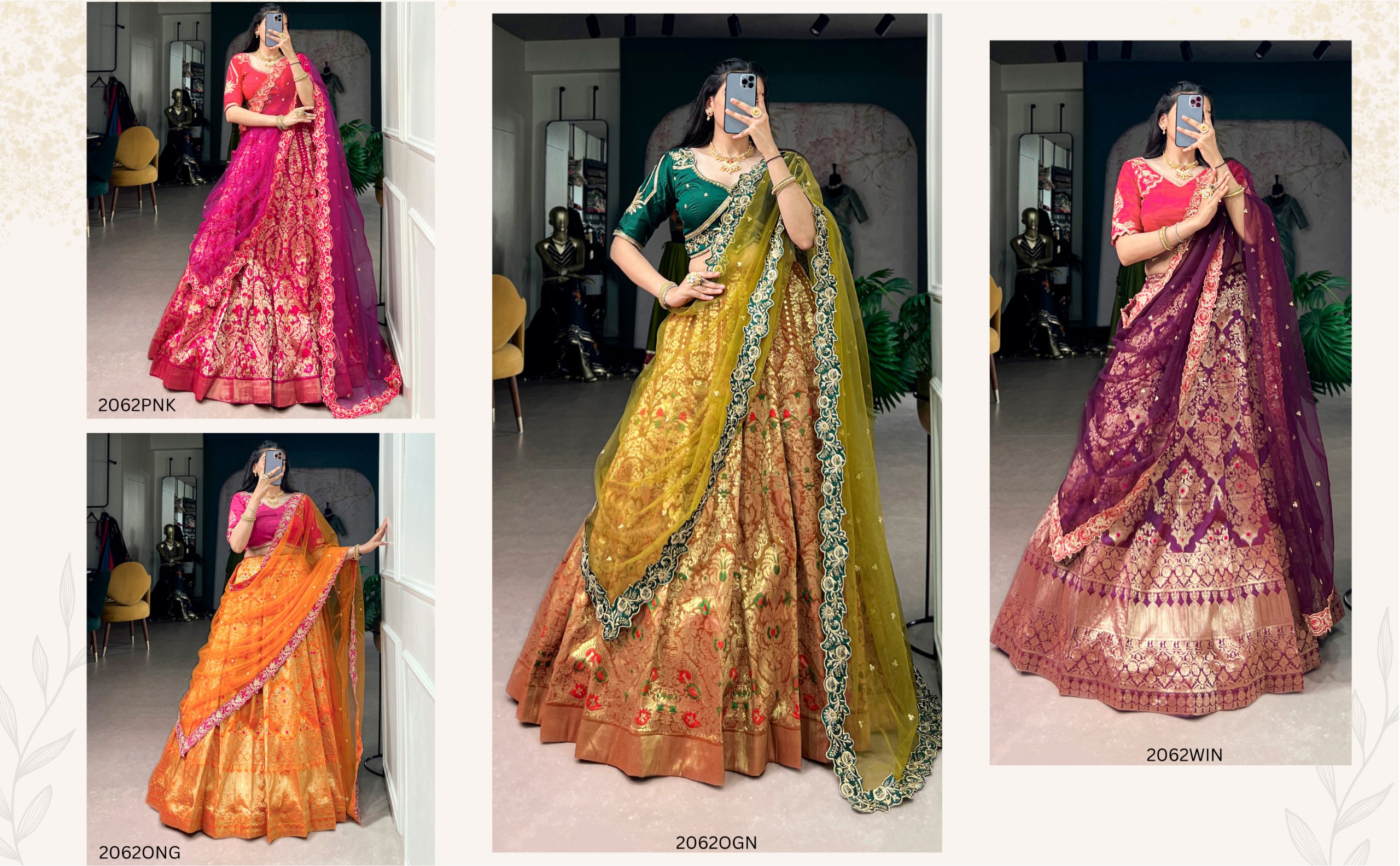 Wedding Special Jacquard Silk Lehenga Choli