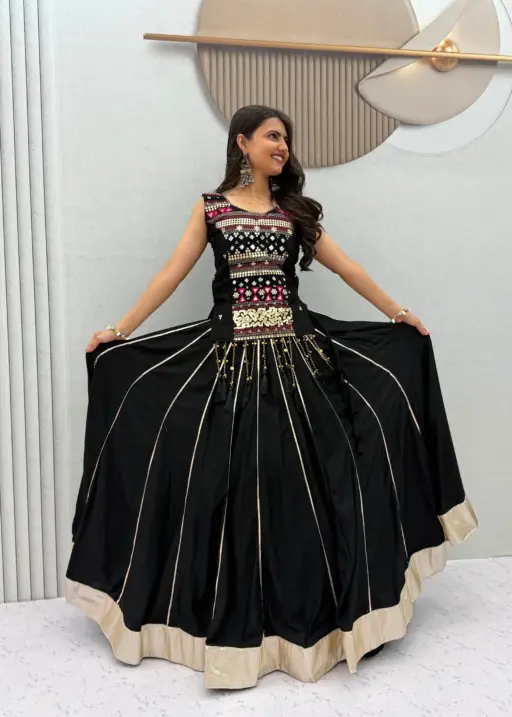 Navratri Special Mother Daughter Chaniya Choli