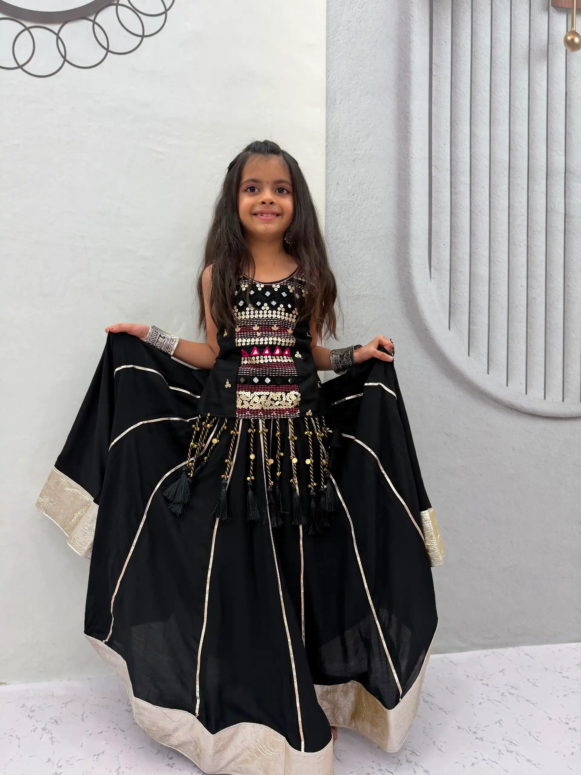 Navratri Special Mother Daughter Chaniya Choli