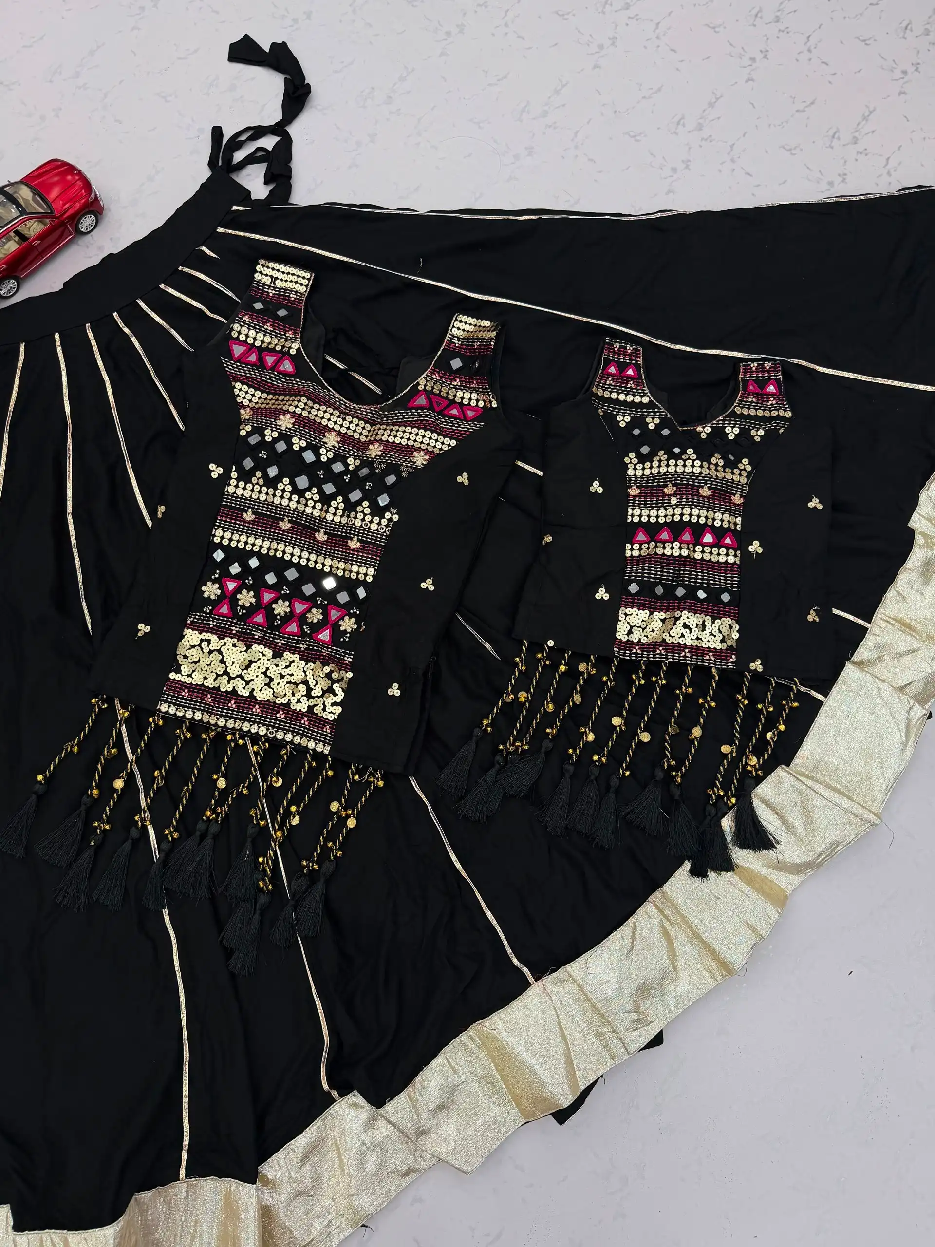 Navratri Special Mother Daughter Chaniya Choli