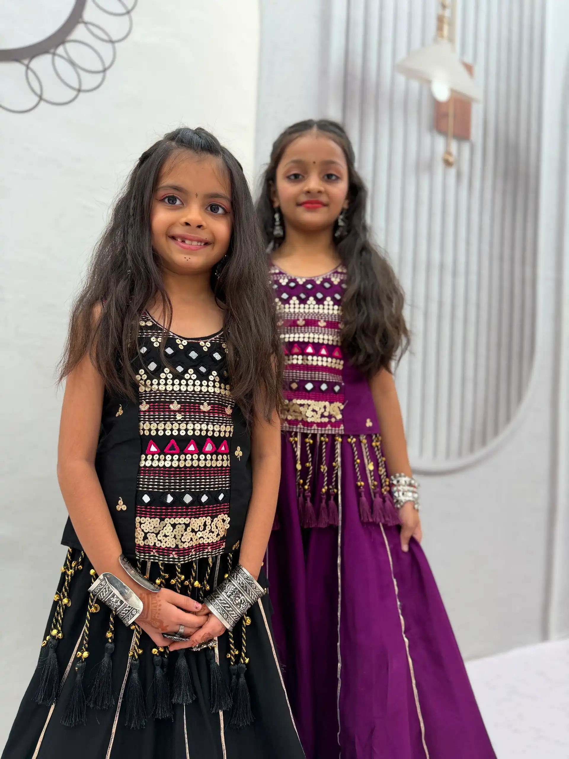 Navratri Special Mother Daughter Chaniya Choli