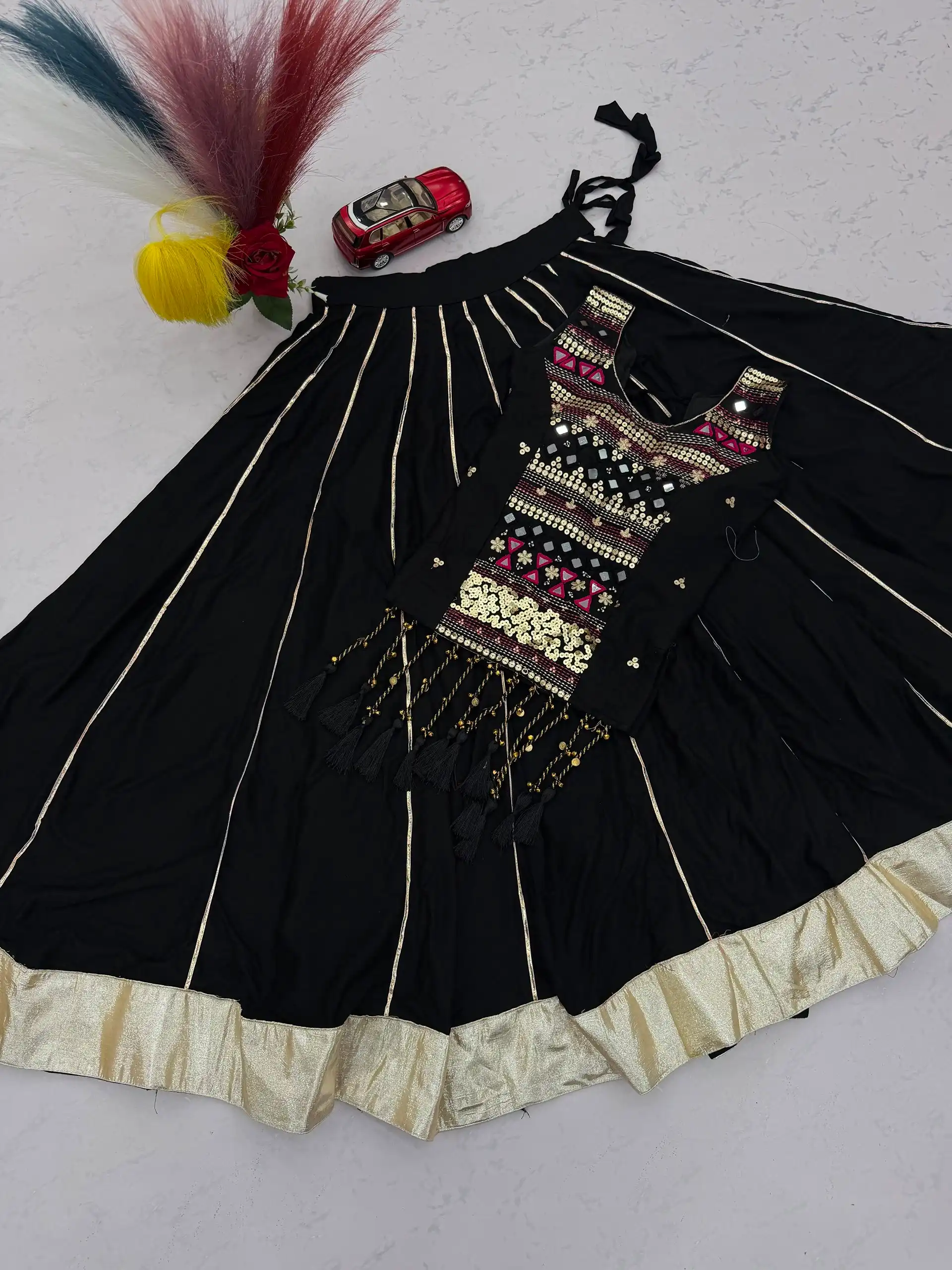 Navratri Special Mother Daughter Chaniya Choli
