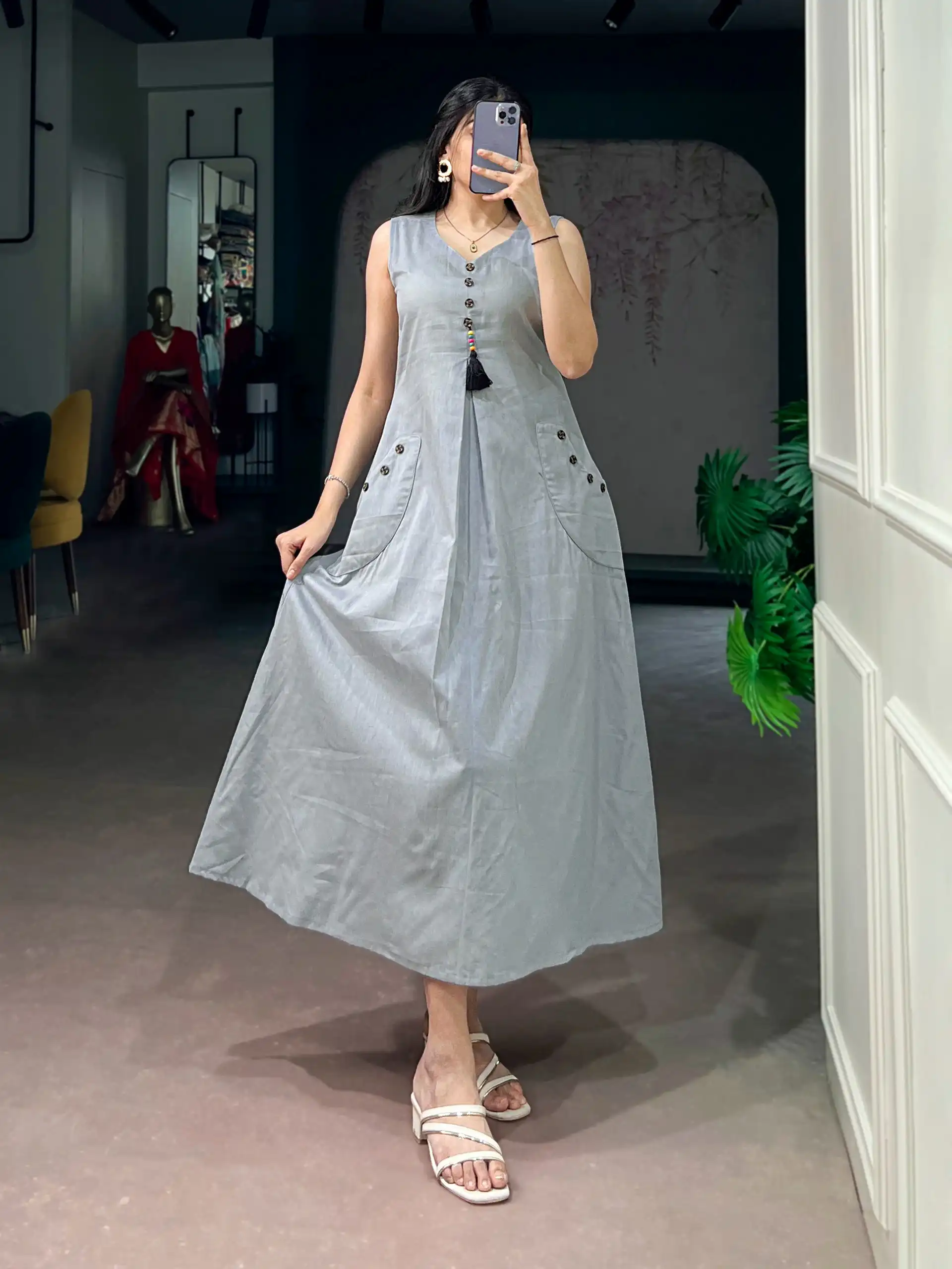 Office Wear Fancy Long Kurti