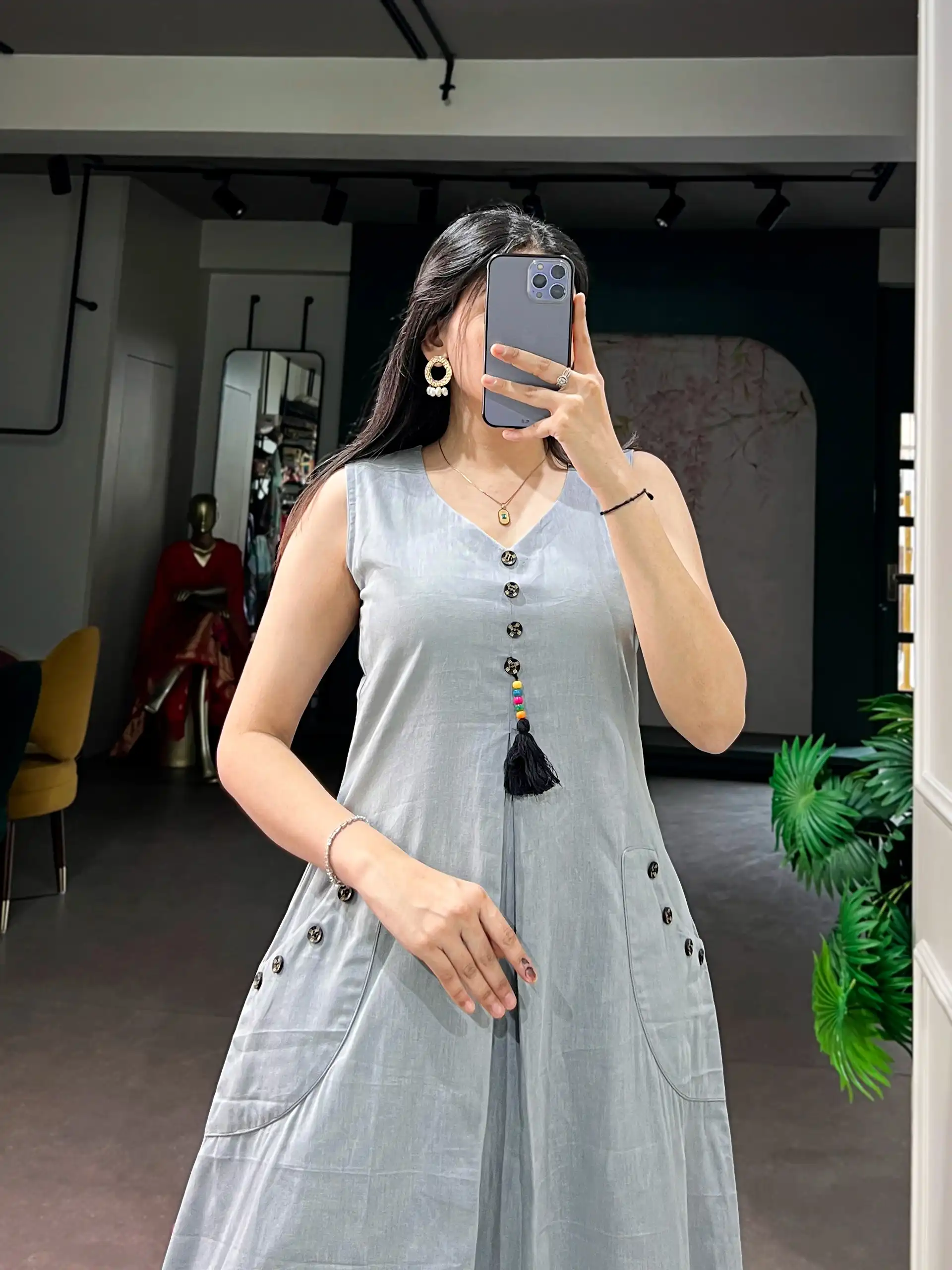 Office Wear Fancy Long Kurti
