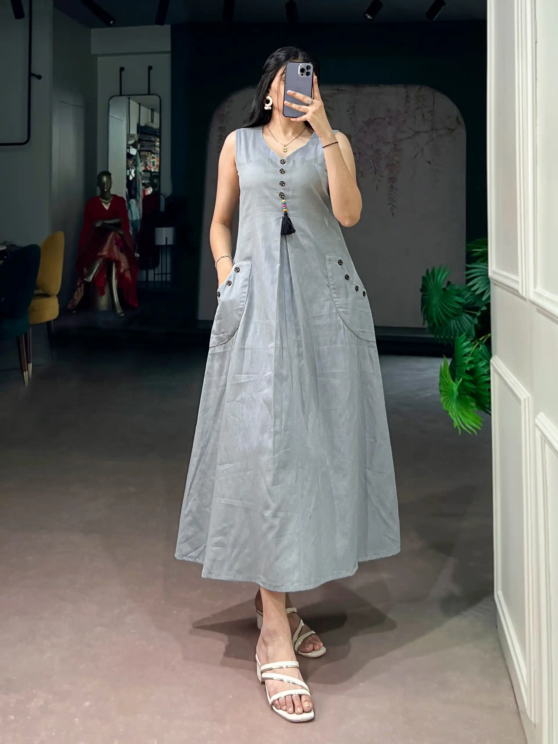 Office Wear Fancy Long Kurti