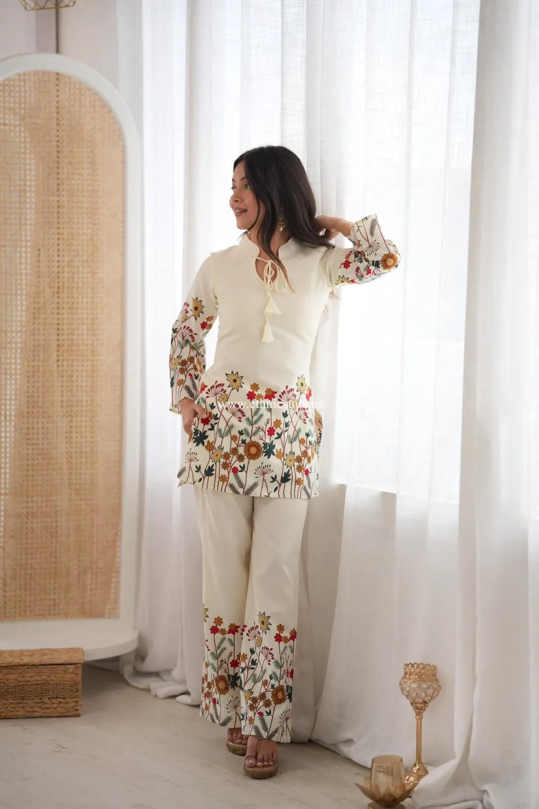 Floral Printed Ethnic Co ord Sets