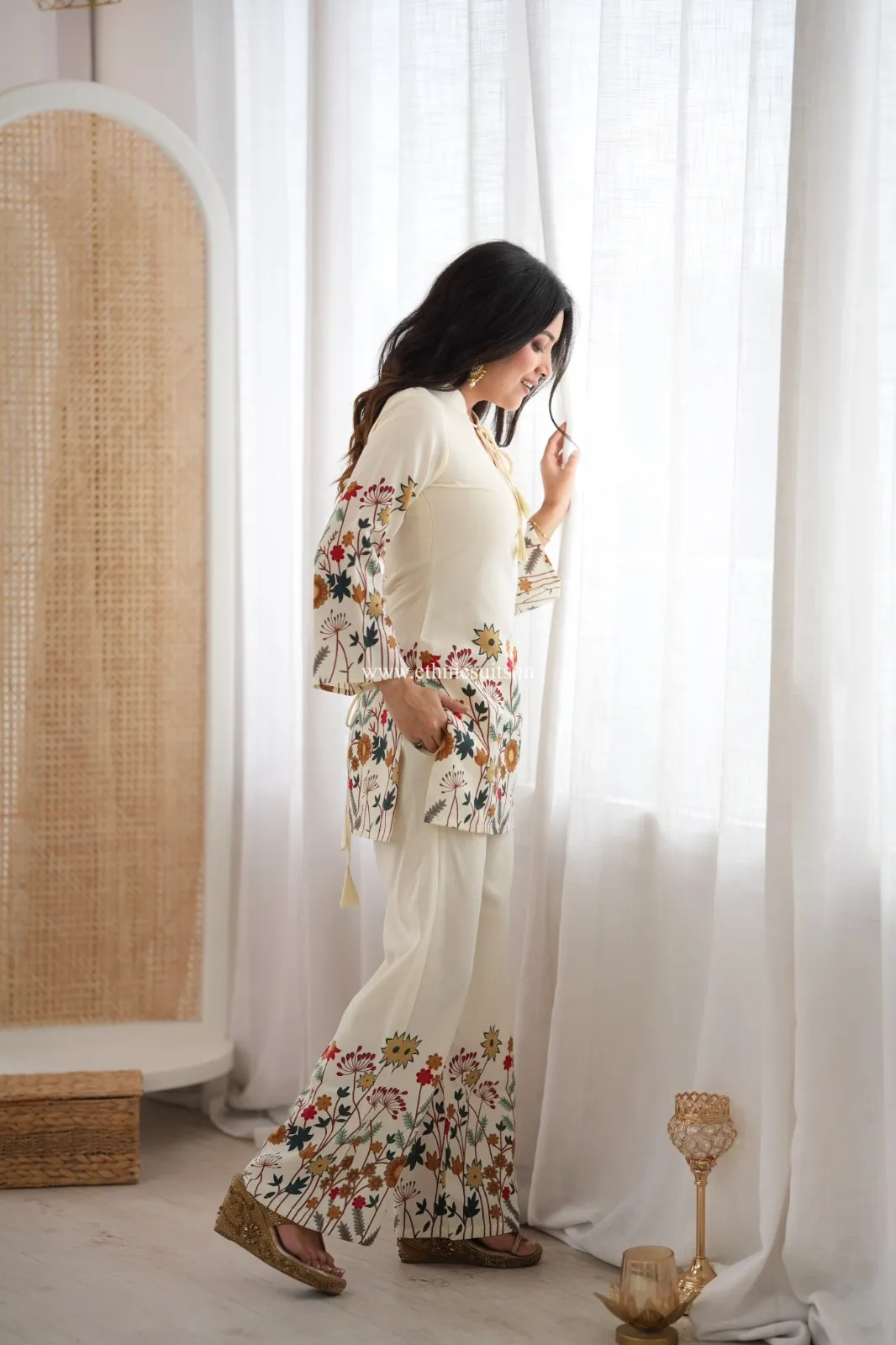 Floral Printed Ethnic Co ord Sets
