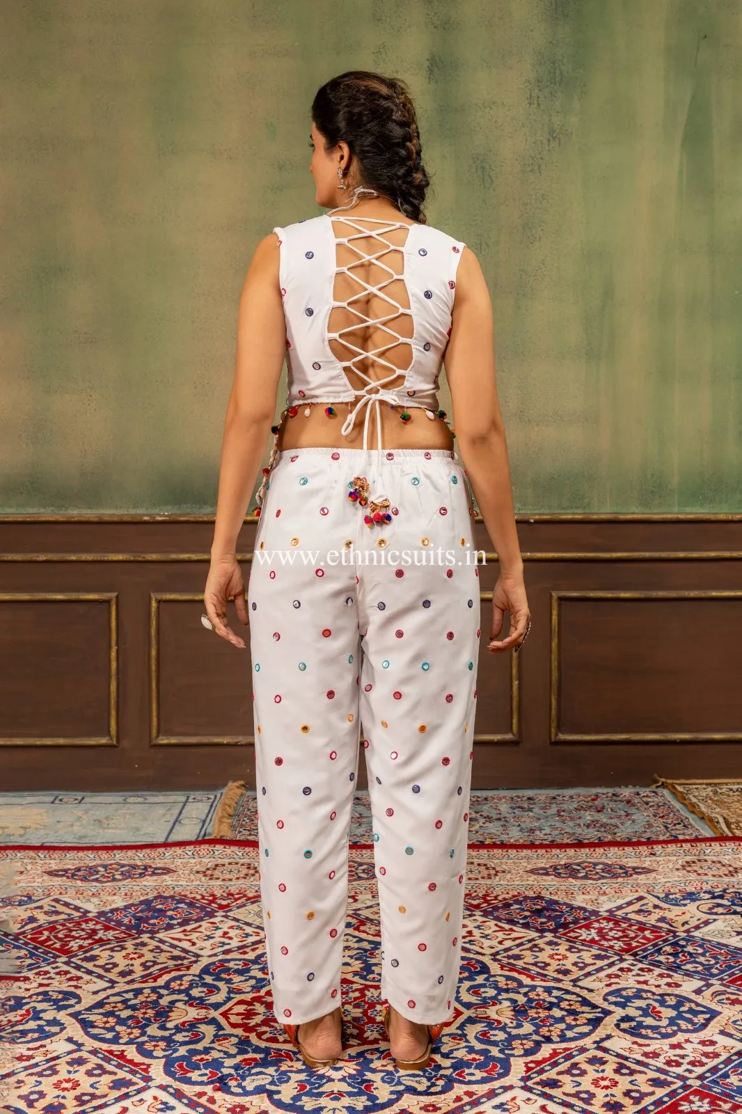 White Multi Functional Wear Co ord Set