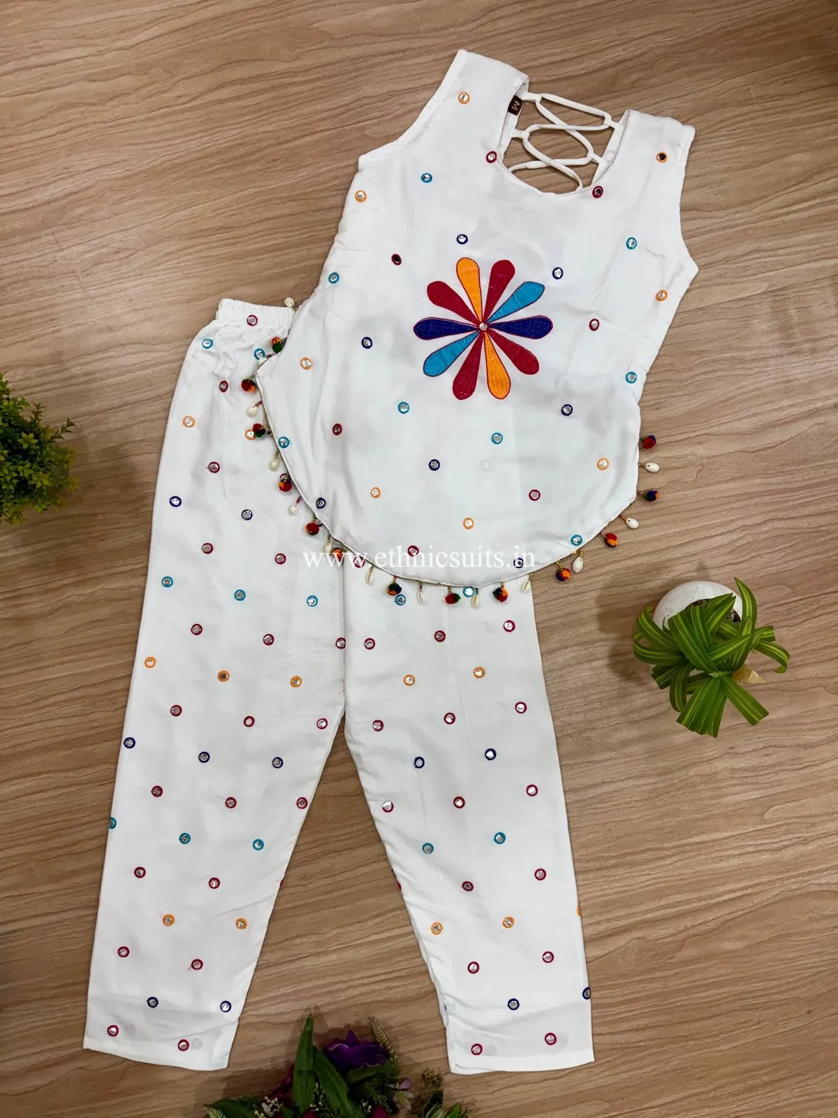 White Multi Functional Wear Co ord Set