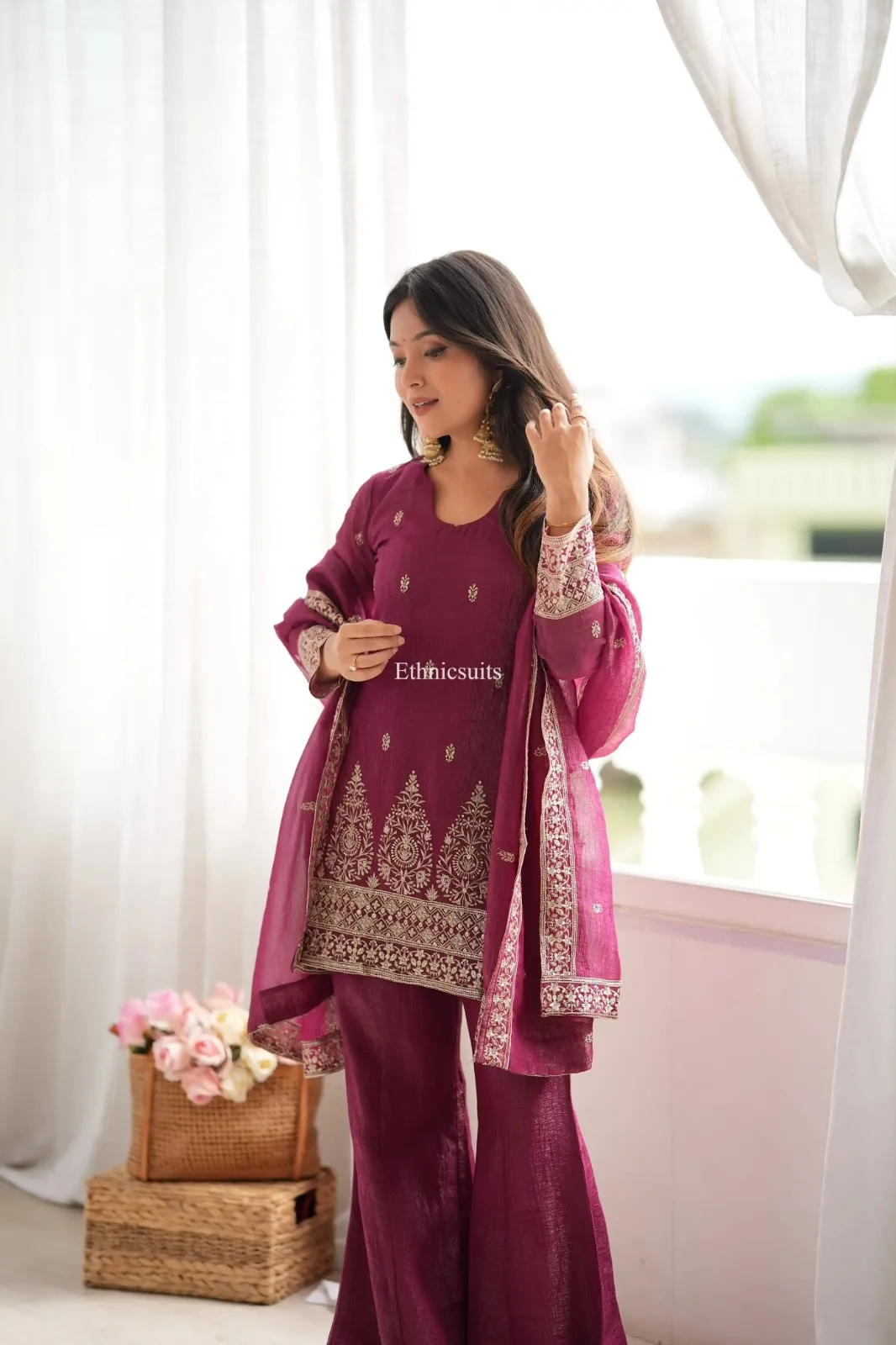 Wedding Wear Bell Bottom Salwar Suit