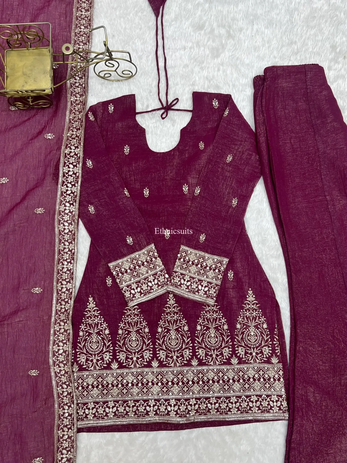 Wedding Wear Bell Bottom Salwar Suit